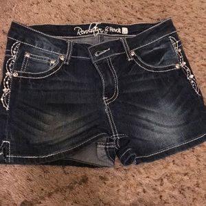 A pair of revolution by revolt shorts